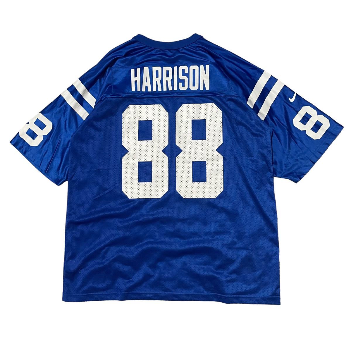 デッドストック Indianapolis Colts Marvin Harrison #88 NFL ユニフォーム ゲームシャツの画像2