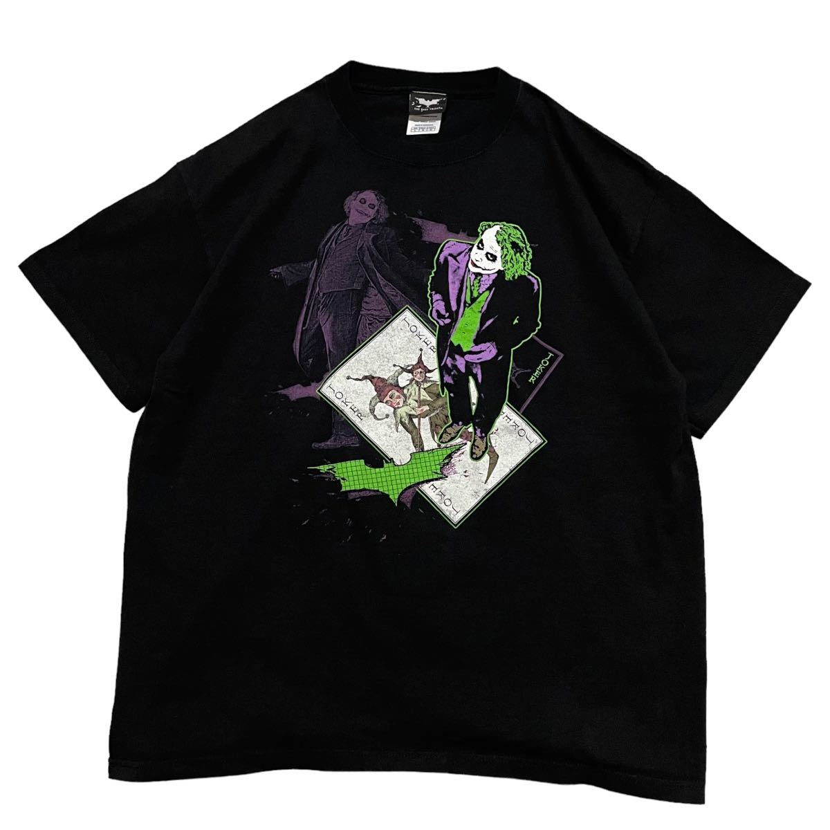 本物 the 古着 dark ジョーカー Tシャツ ダークナイト joker knight