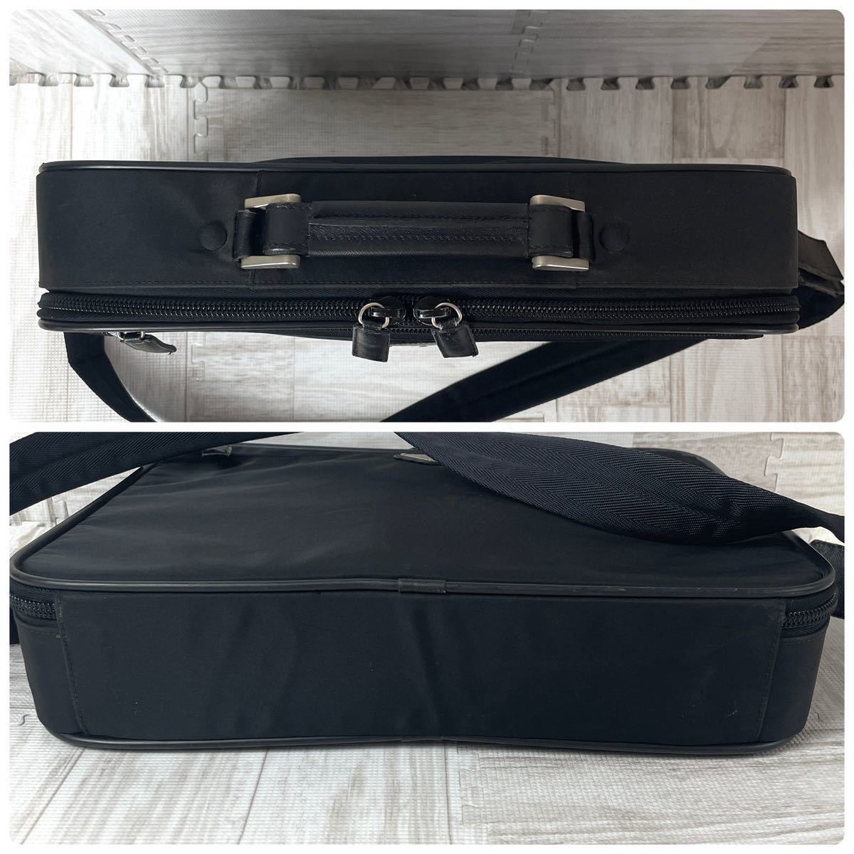 極美品】PRADA プラダ□2way ブリーフケース ビジネスバッグ