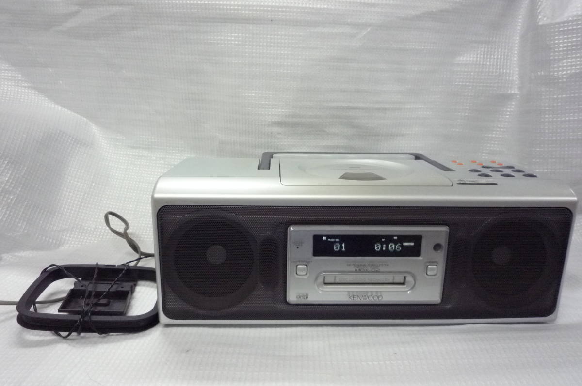 KENWOOD ケンウッド CD/MD ラジカセ 型番MDX-G2 2001年製 中古 全て稼働 リモコン無 JChere雅虎拍卖代购 KENWOOD MDX-F3 稼働品