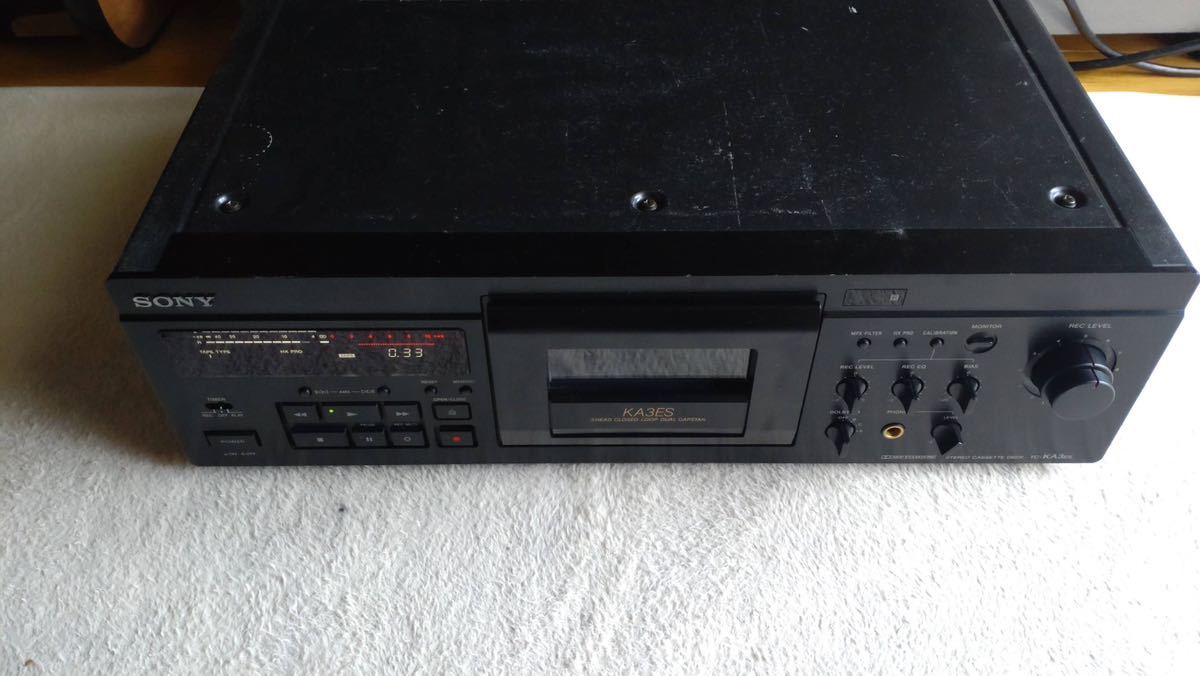 SONY TC-KA3ES 整備品 カセットデッキ SONY TC-KA3ES 整備品 カセットデッキ