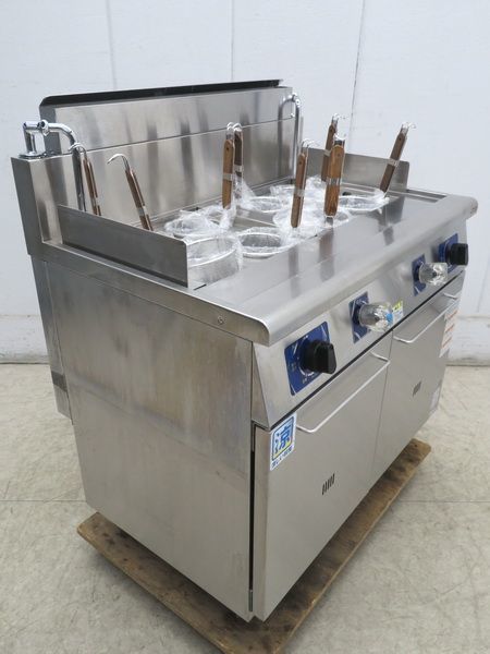 F922◇タニコー◇角型ゆで麺機(8テボ) TU-90WN 都市ガス 900 F922◇タニコー◇角型ゆで麺機(8テボ) TU-90WN 都市ガス 900