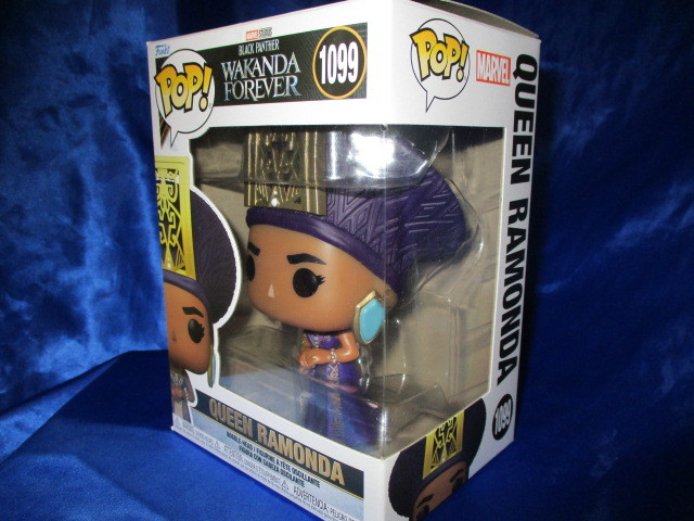 希少★入手困難/FUNKO/POP/MARVEL/ ワカンダーフォーエバー【QUEEN*RAMONDA】-1099_画像2