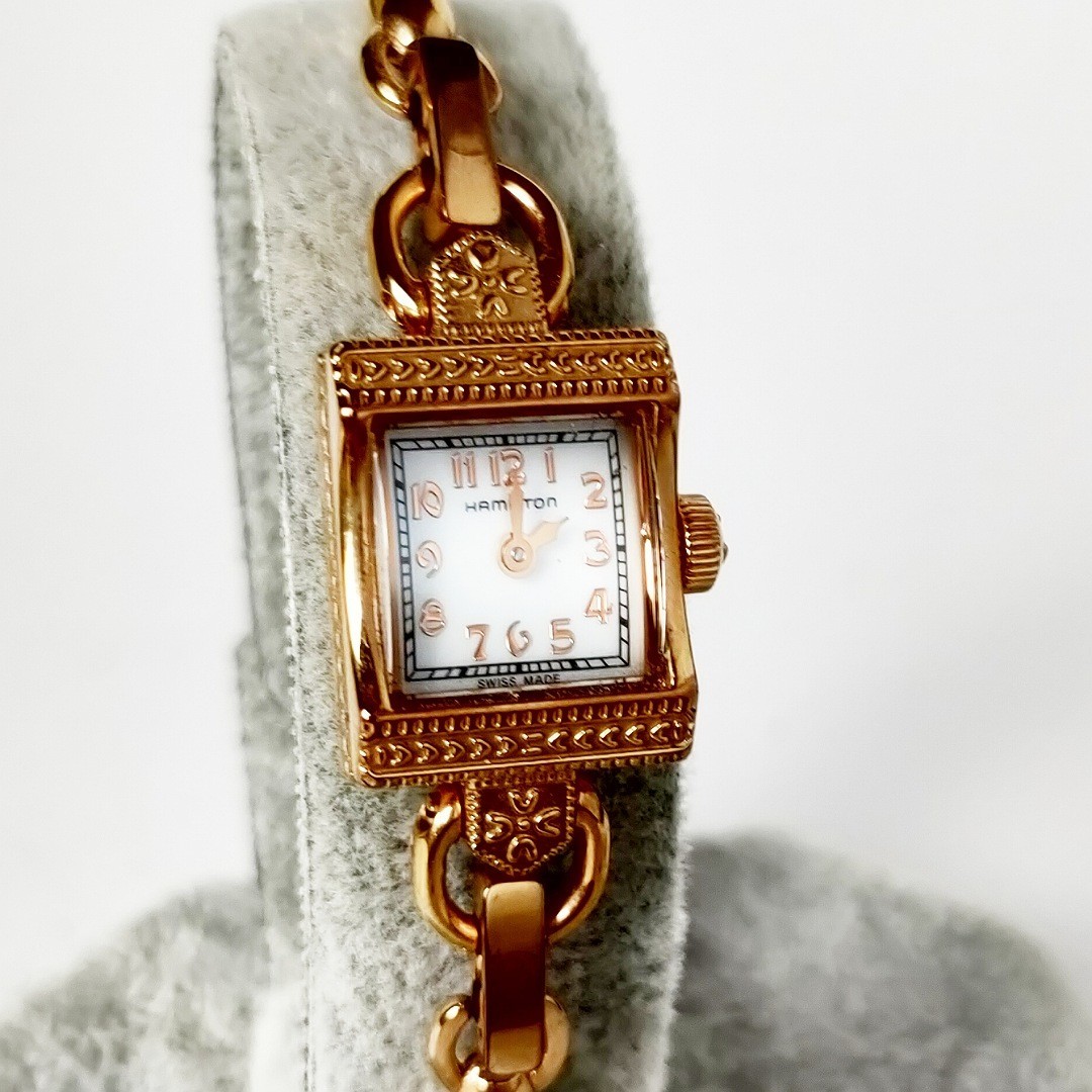美品 HAMILTON ハミルトン SWISS MADE スイス製 レディース腕時計
