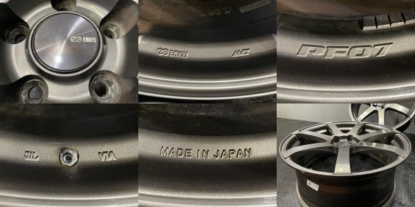 ENKEI PF07 エンケイ 社外ホイール 19インチ 4本 8J5HPCD112+45 audi