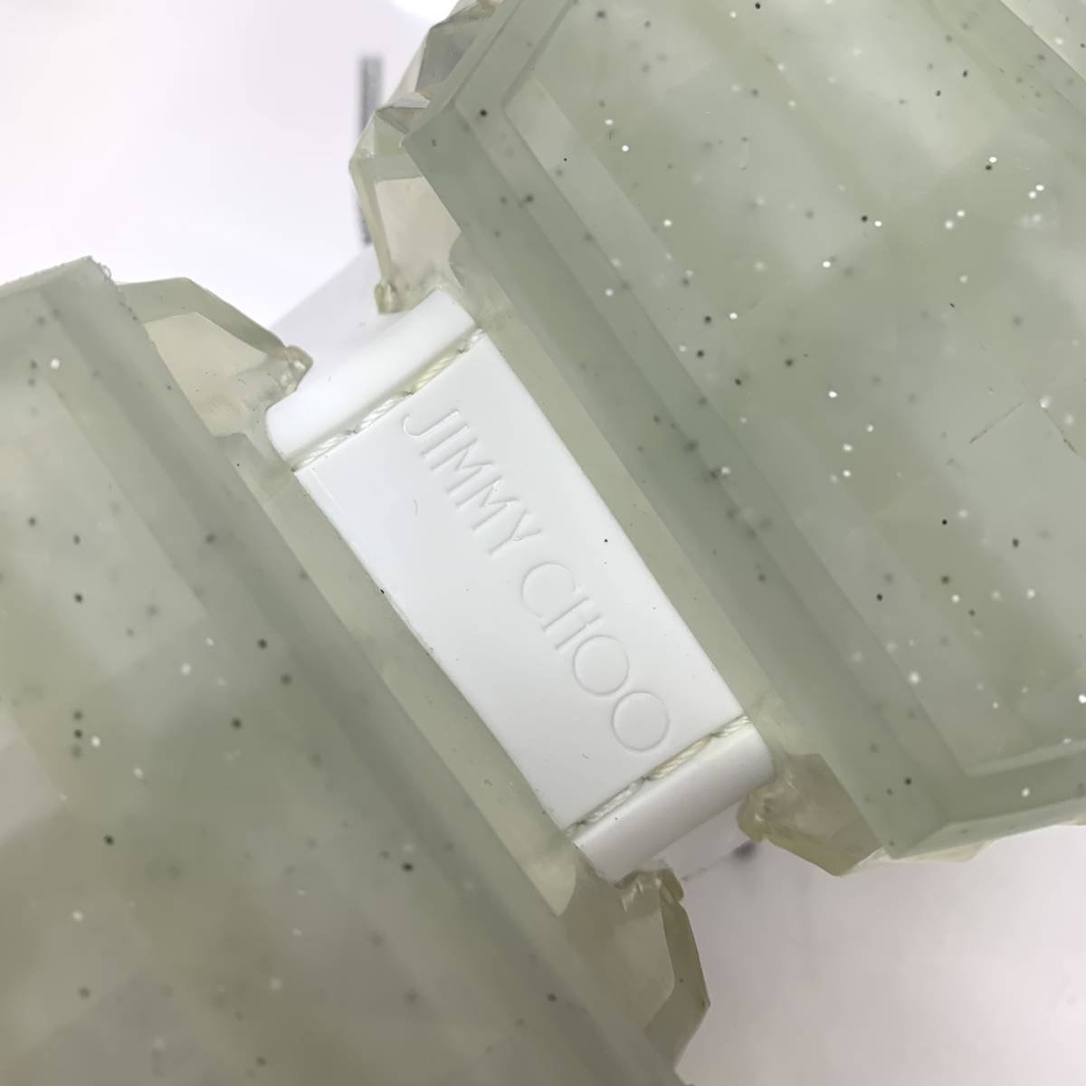 7172 未使用 ジミーチュウ DIAMOND パテント レザー スニーカー