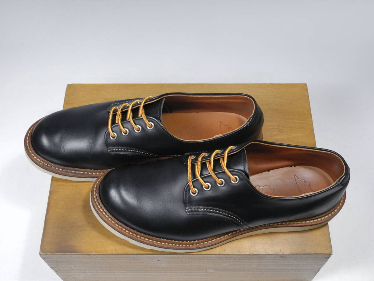  super-rare records out of production * Red Wing 8002 Work oxford 9.5D* black black post man Foreman oxford 8106 9894