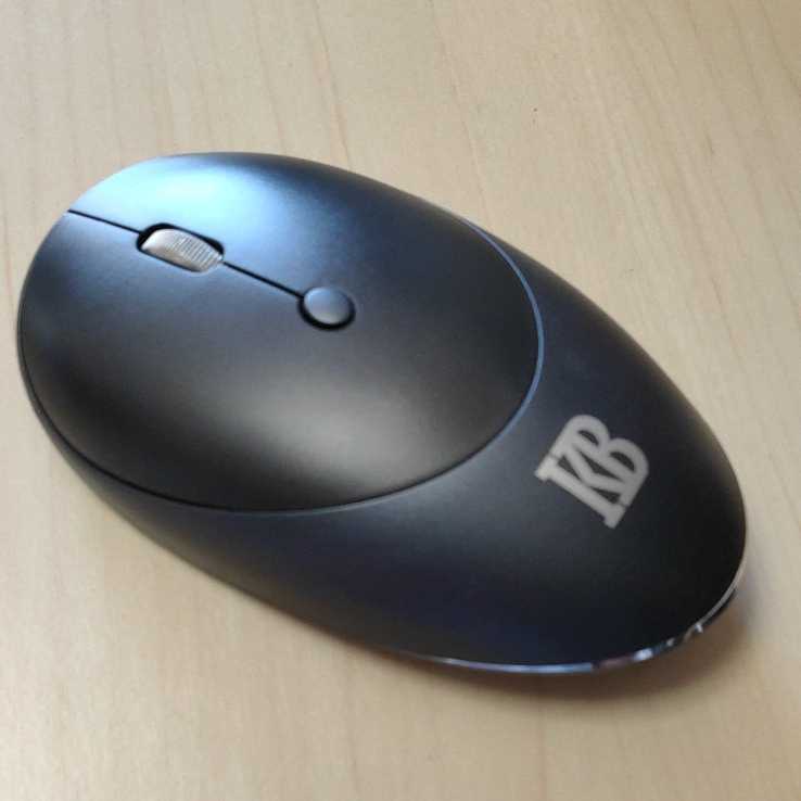 ●2.4G 無線マウス 軽量で薄型ワイヤレスマウス USBレシーバー ロイヤルブルー
