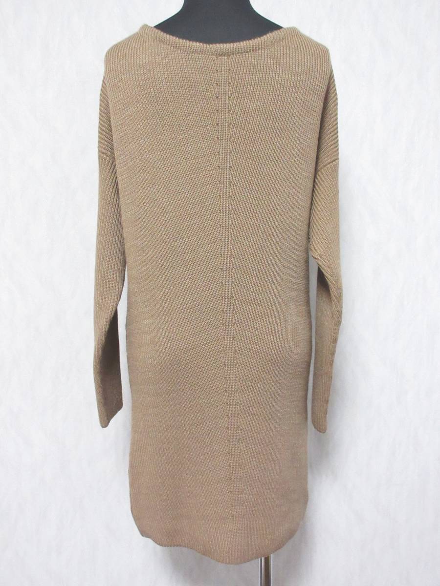 Ballsey ball ji. Tomorrowland knitted One-piece Drop shoulder V neck wool silk . lady's F winter irmri kn921