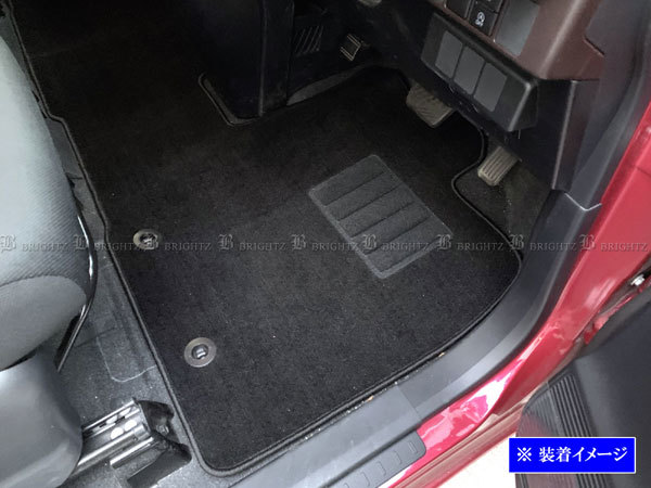 タンク M900A M910A フロア マット 2PC 止め具付き カーペット カバー ステップ スカッフ FLOOR－MAT－044_画像1