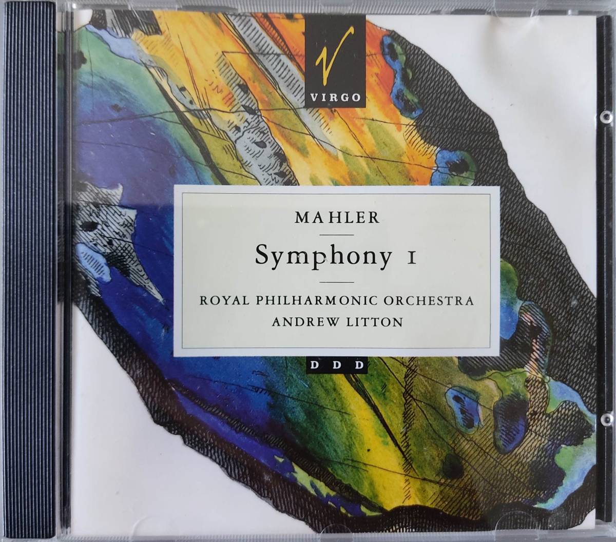 独盤□アンドリュー・リットン＆ロイヤル・フィル／マーラー：交響曲第１番「巨人」　1987年録音_画像1