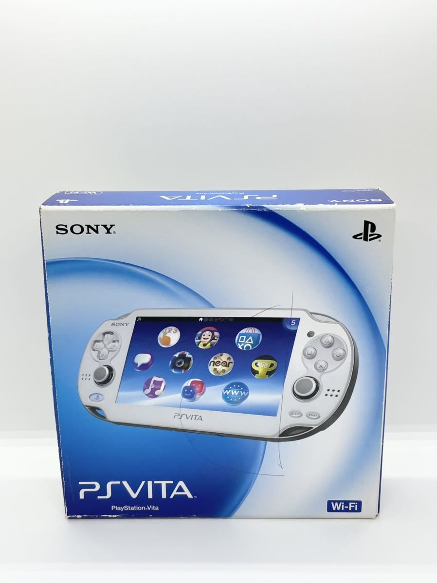 【極美品】PlayStation Vita pch-1000 クリスタルホワイト