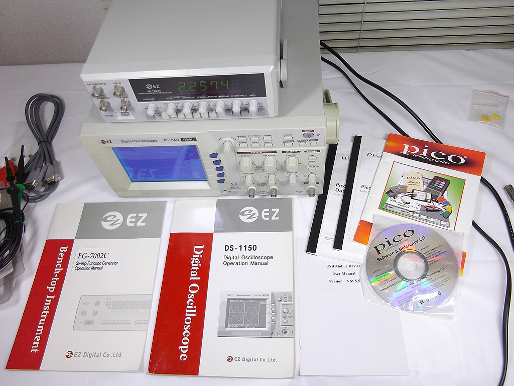 EZ デジタルファンクションジェネレーター FG-7002C & デジタル EZ デジタルファンクションジェネレーター FG-7002C & デジタル