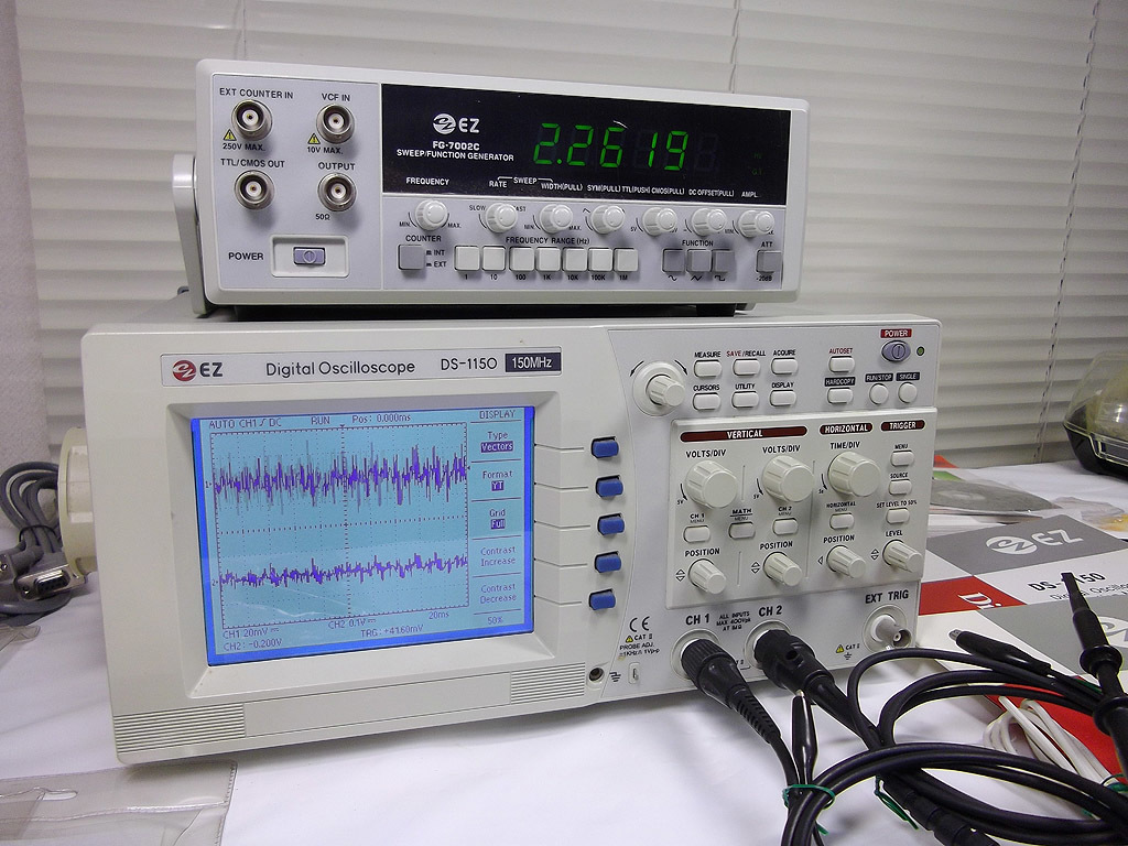 EZ デジタルファンクションジェネレーター FG-7002C & デジタル EZ デジタルファンクションジェネレーター FG-7002C & デジタル