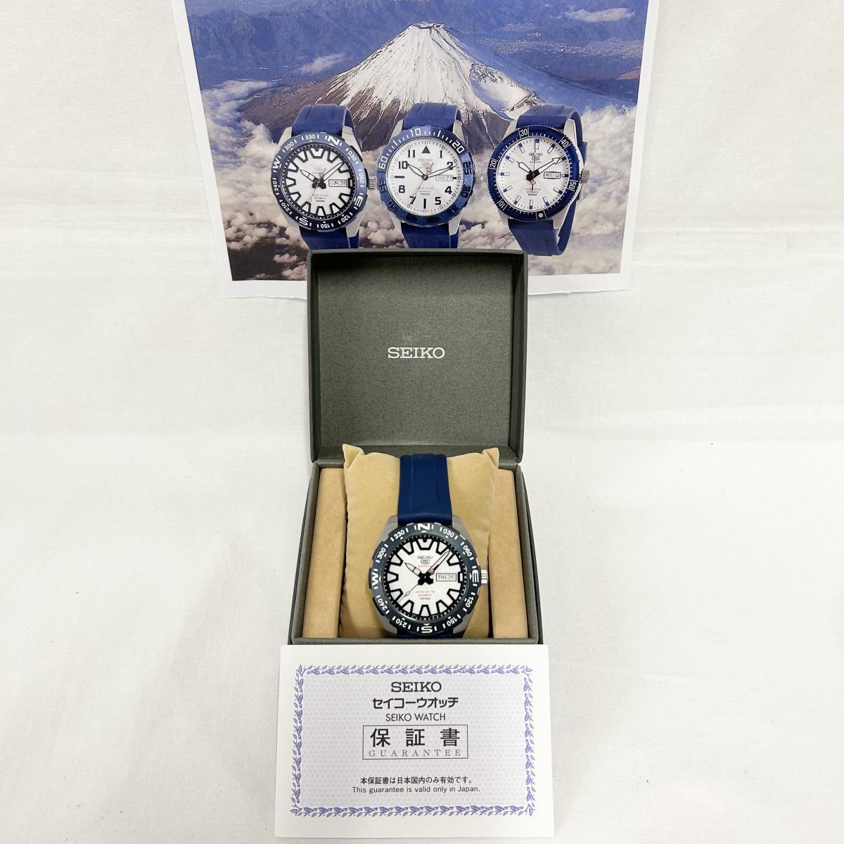 SEIKO SRP781K1 5 Sports Mt Fuji Limited Edition Automatic 4R36