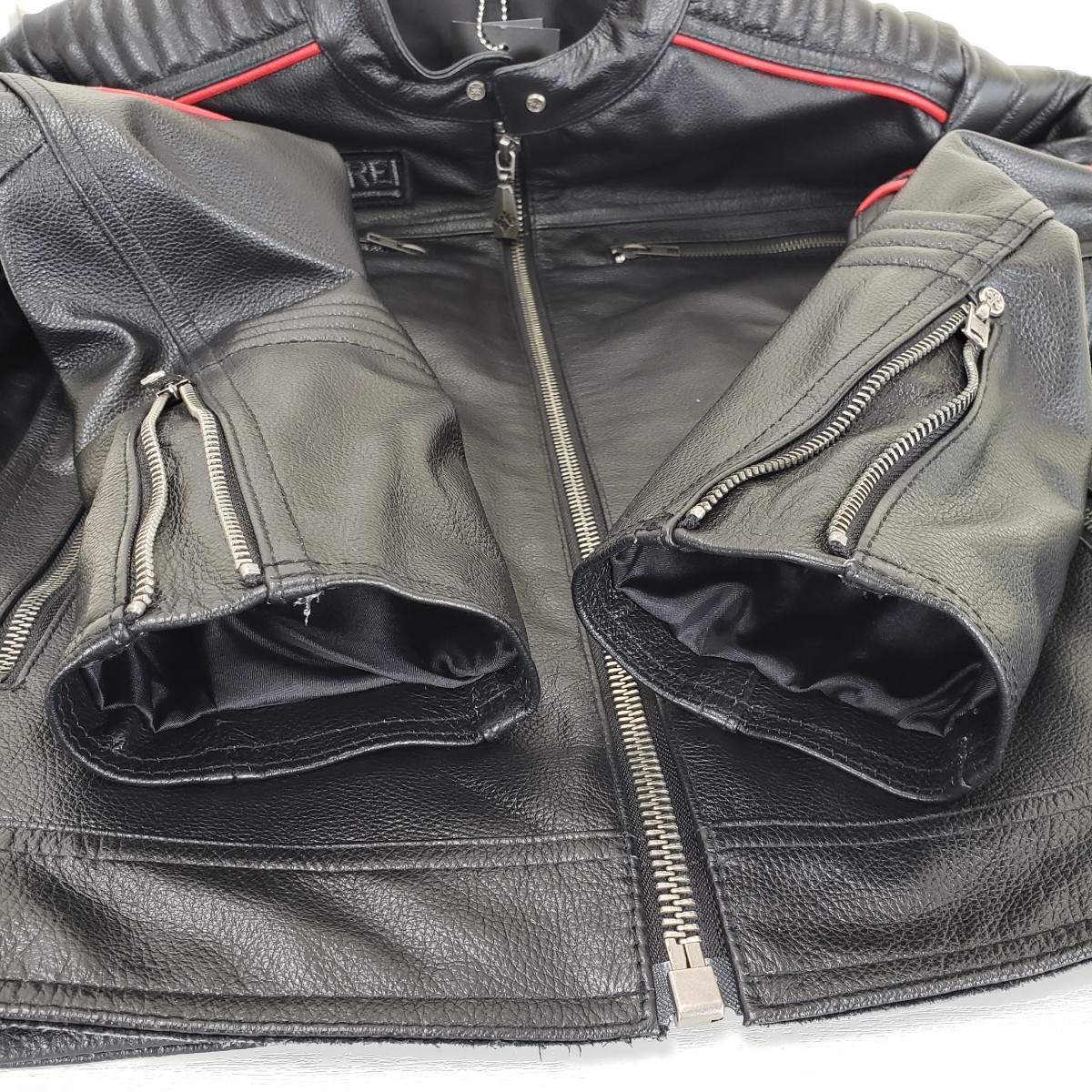 新品 HARLEYDIEREI 牛革レザー 本革 メンズ ライダース 新品 HARLEYDIEREI 牛革レザー 本革 メンズ ライダース