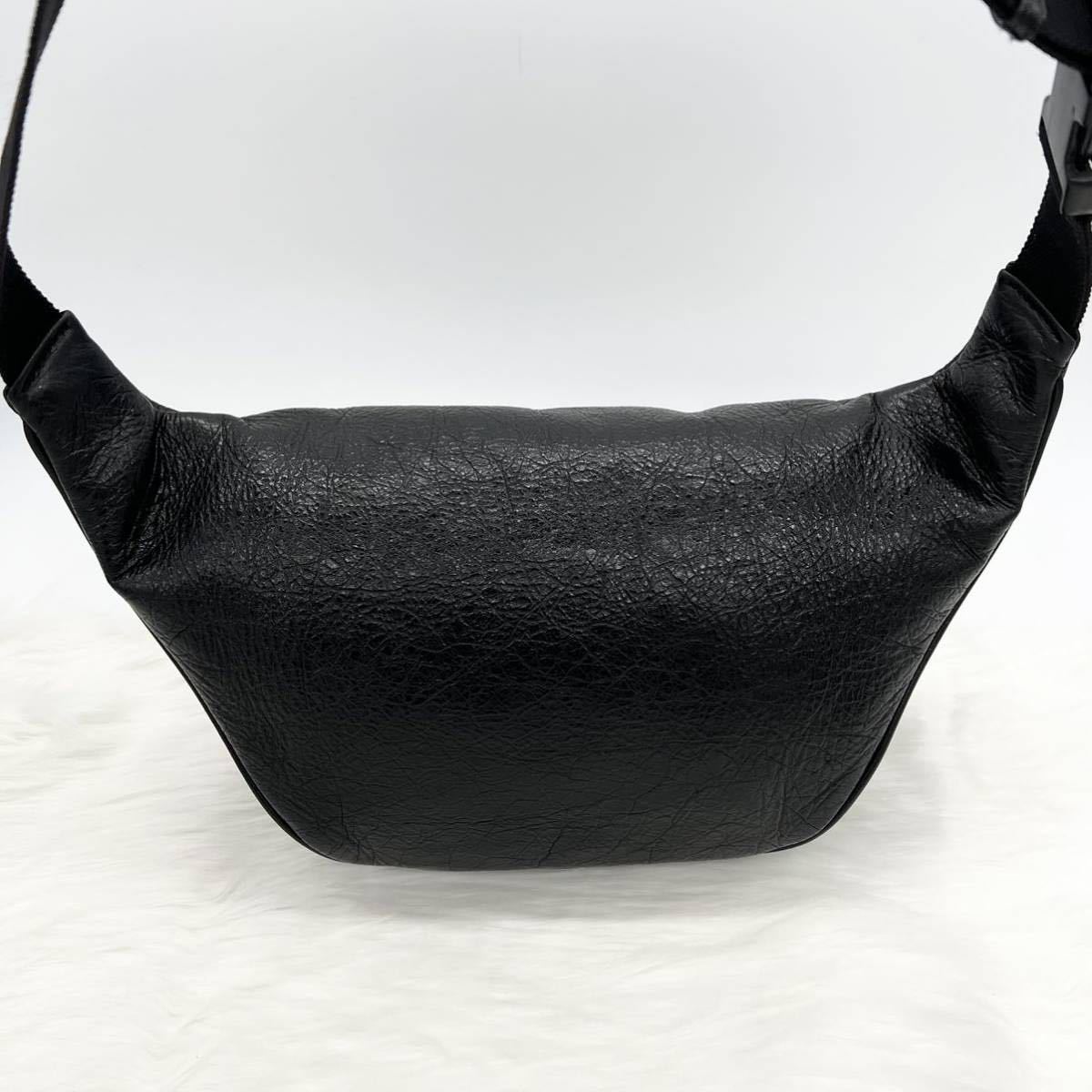 美品】 BALENCIAGA バレンシアガ ウエストポーチ ボディバッグ