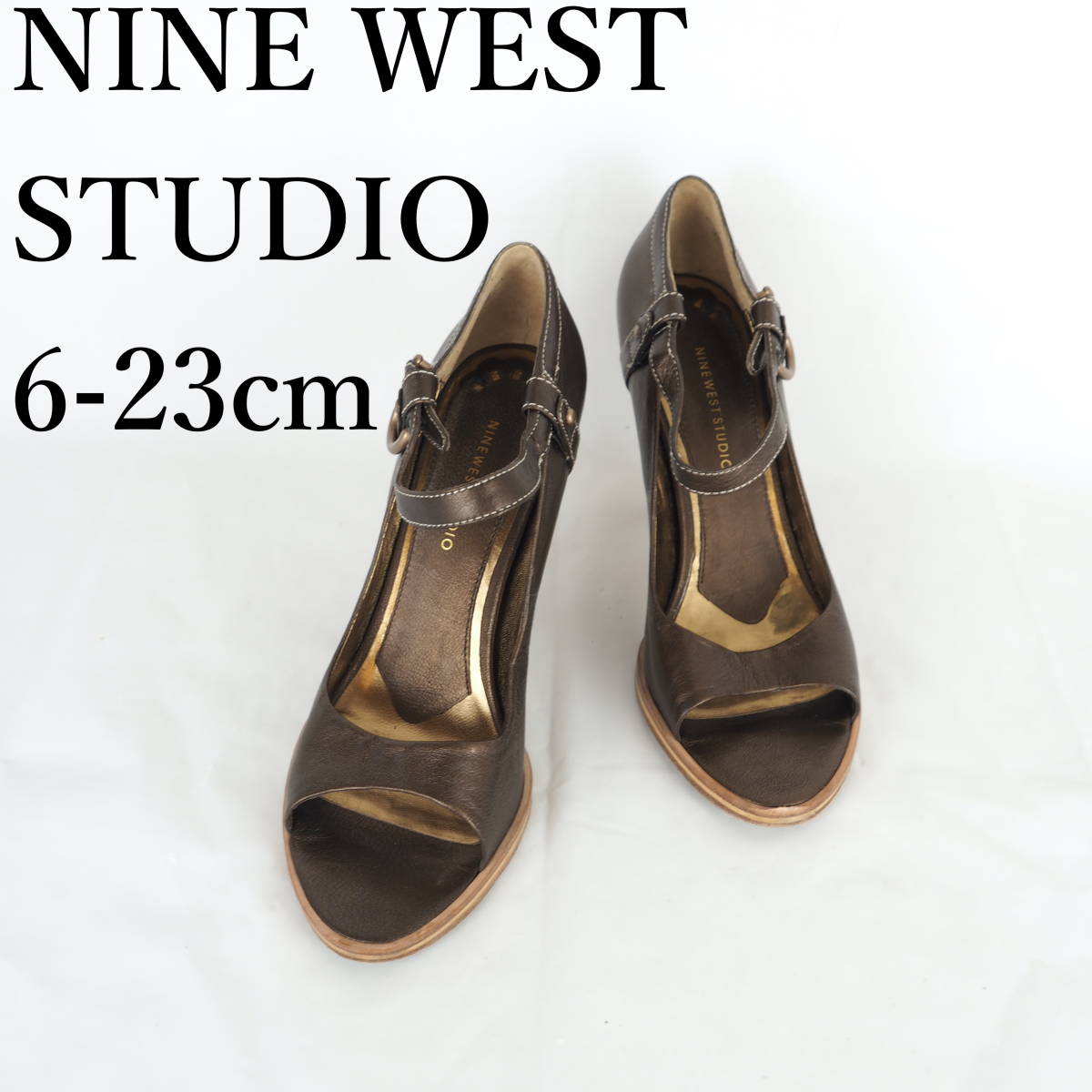 LK9385*NINE WEST STUDIO* Nine West * lady's pumps *6-23cm* tea 