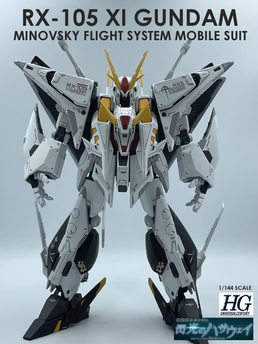 HG クスィーガンダム 改造改修、全塗装完成品 micro-romobil.ba