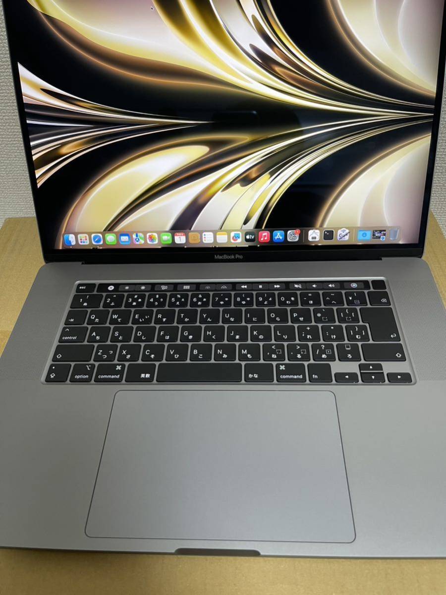 MacBook pro 16インチ 2019 SSD1TB