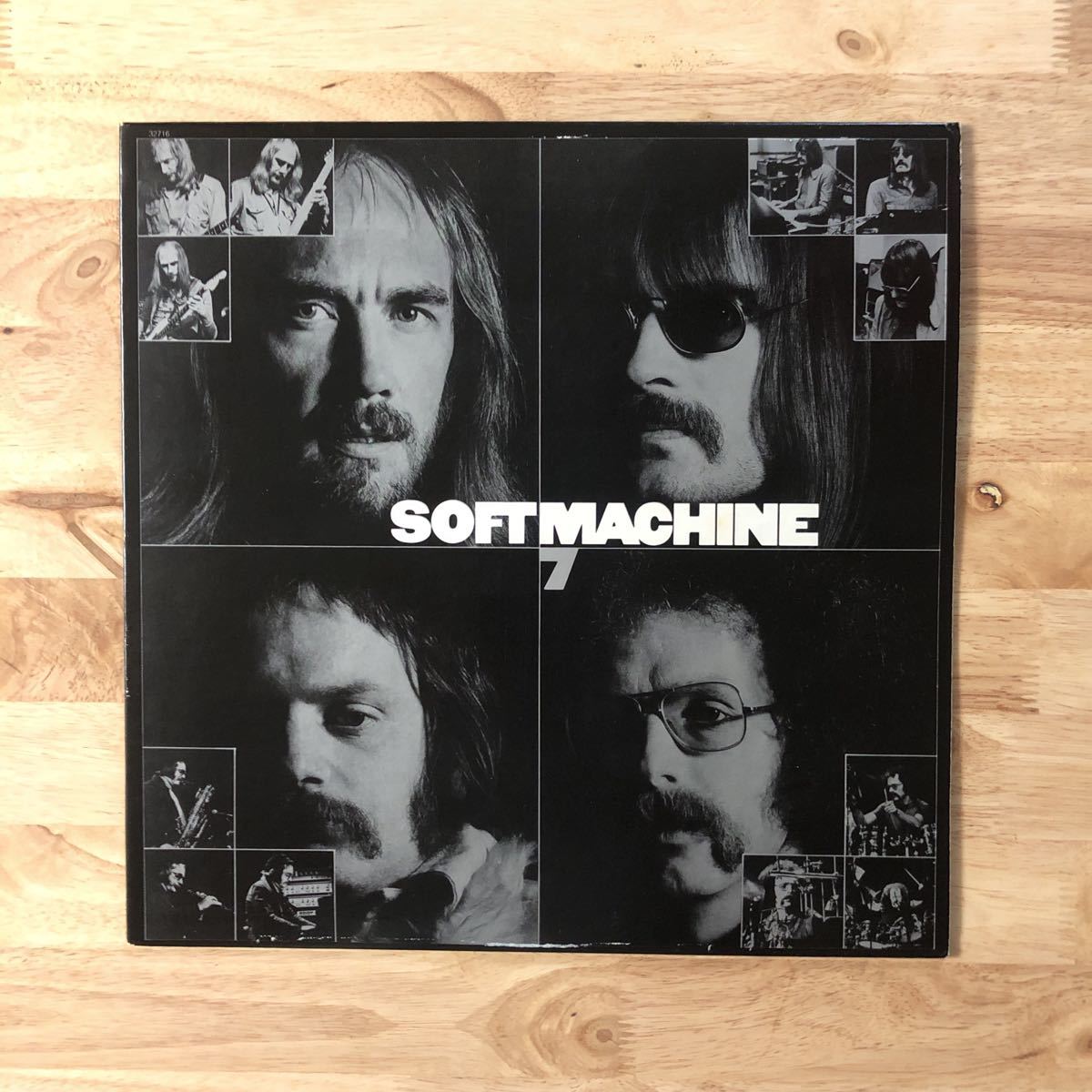 LP SOFT MACHINE/7 SEVEN[USオリジナル:初年度'74年PRESS:KARL JENKINS,MIKE RATLEDGE:名曲NETTLE BED/CAROL ANN収録] ★ソフト・マシーン_画像1