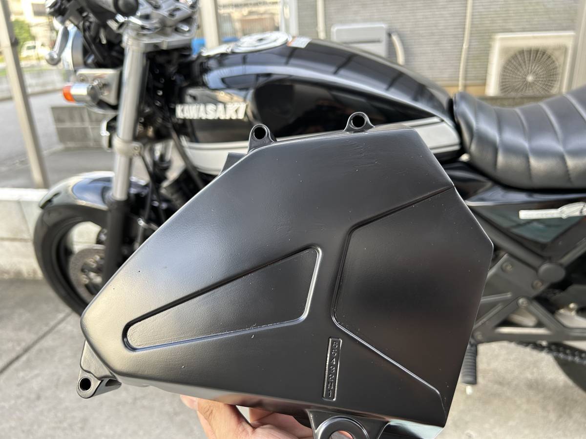 ゼファー400 ZEPHYR改カイX 純正 チェーンカバー スプロケットカバー