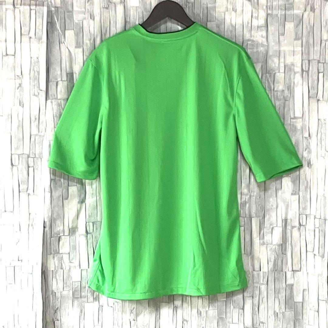 【新品/L】NIKE ナイキ メンズ サッカー Tシャツ 緑 ポケット2つ_画像7