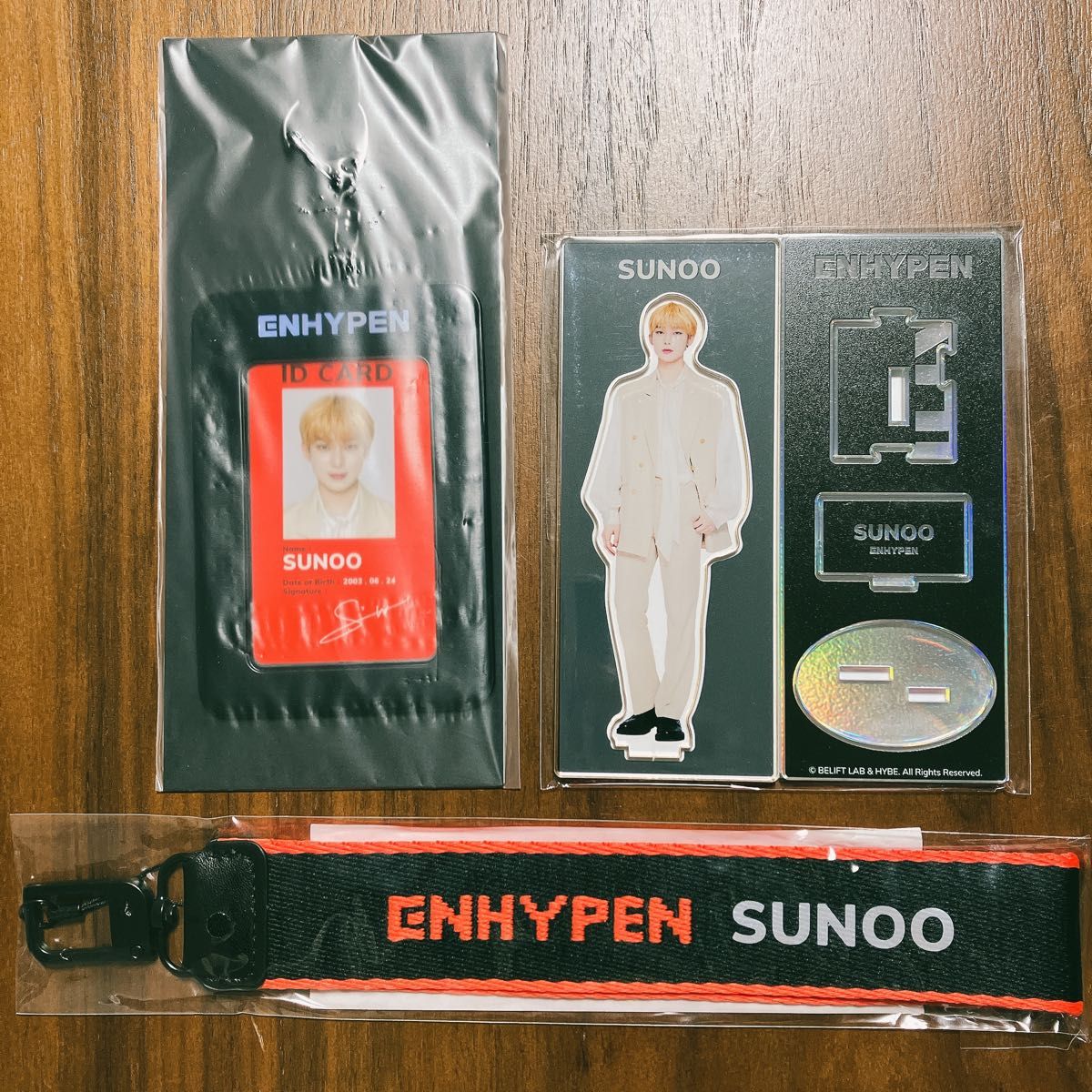 SUNOO ENHYPEN manifesto official goods｜PayPayフリマ