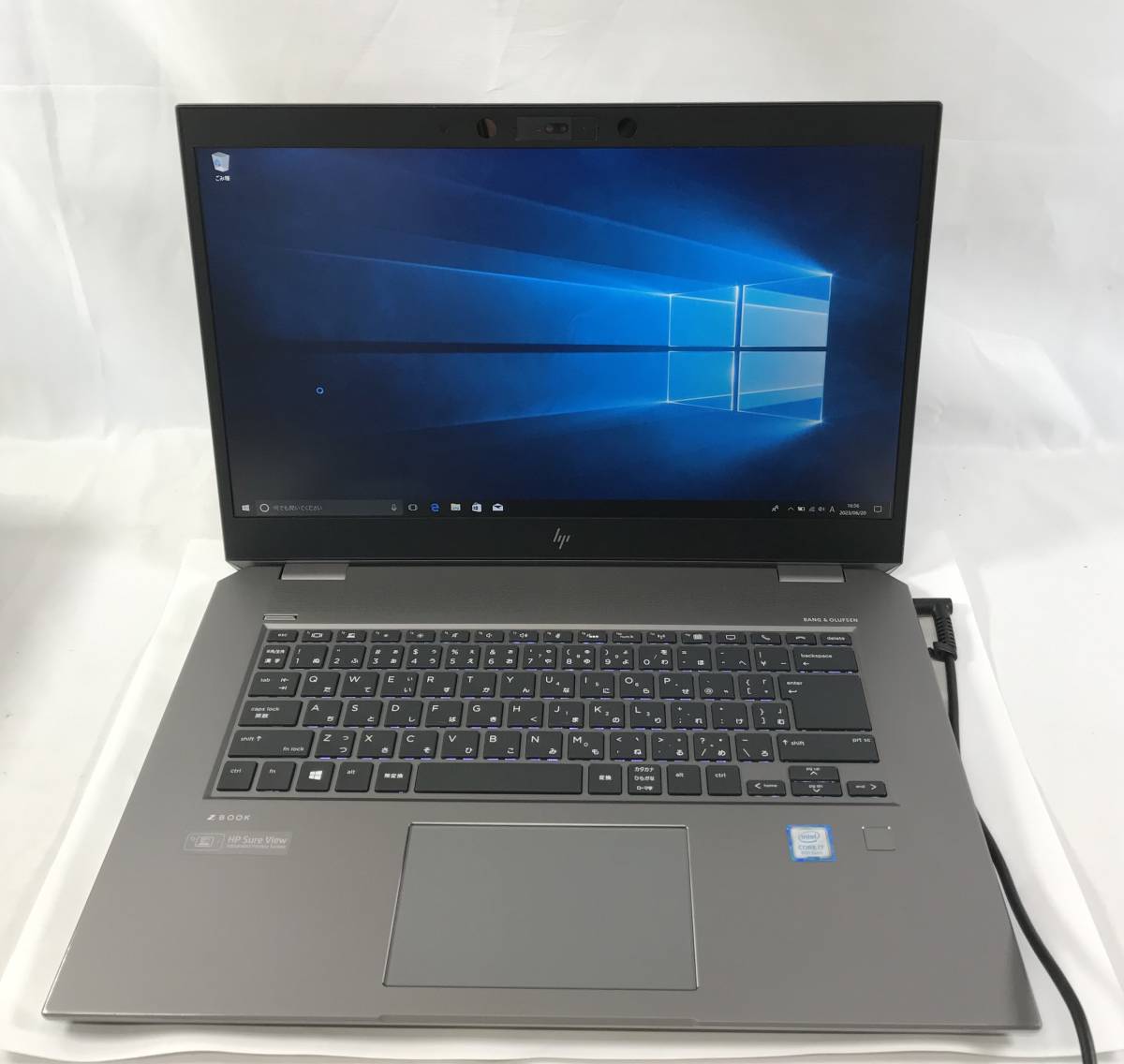 S5062003 HP ZBook Studio G5 1点(i7-8750H/16GB メモリ/512GB SSD