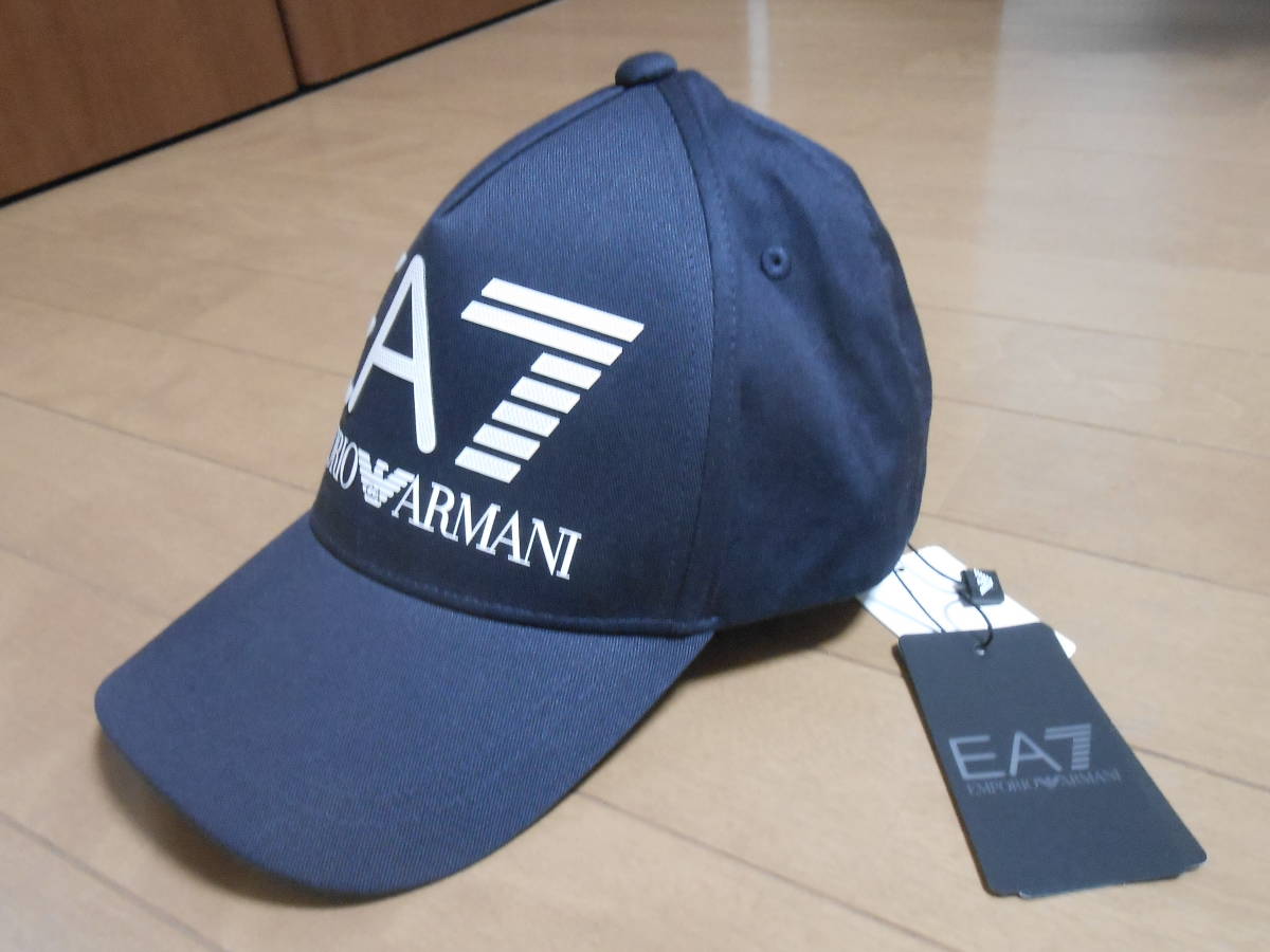 ネイビー EMPORIO ARMANI エンポリオ・アルマーニ ＥＡ７ キャップ