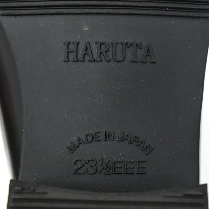 ハルタ コインローファー 3E 幅広 日本製 スリッポン ブランド シューズ 学生靴 通学 茶 レディース 23.5cmサイズ ブラウン HARUTA_画像4
