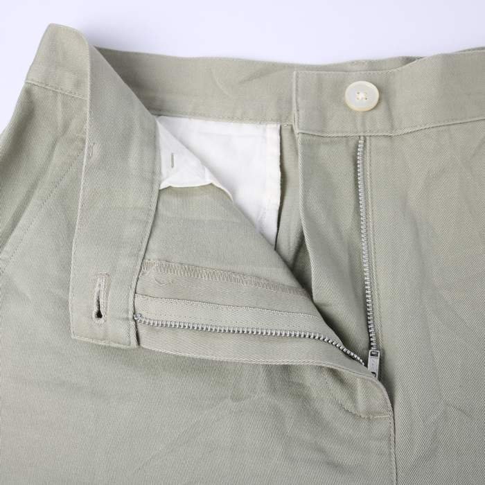  low Len Ralph Lauren шорты короткий хлеб одноцветный низ casual хлопок 100% женский 8 размер зеленый RALPH LAUREN