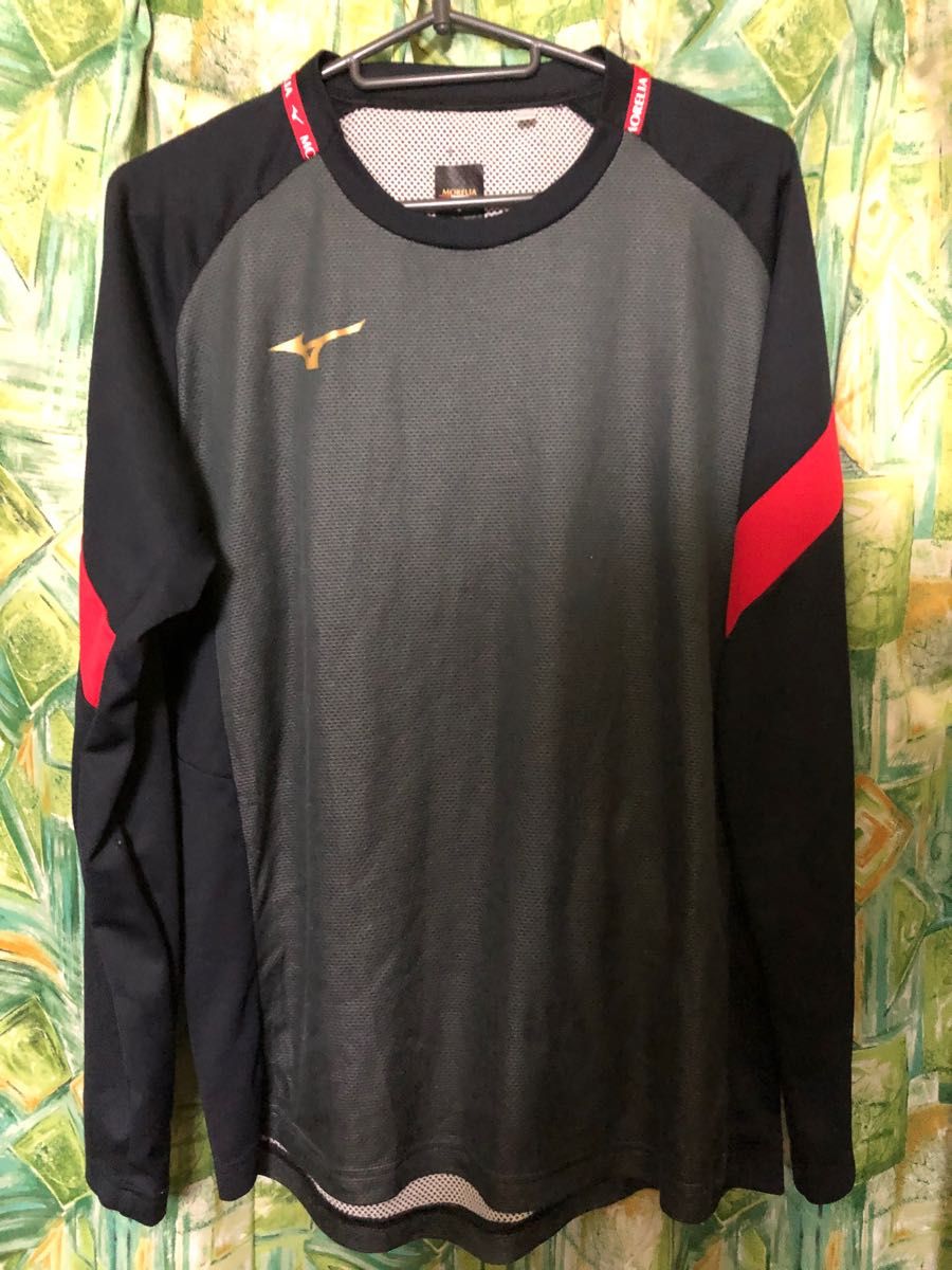 MIZUNO 長袖 ロングTシャツ プラクティス モレリア