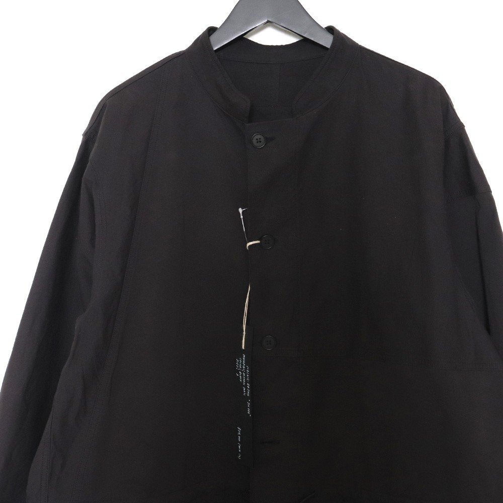 KLASICA HIGH DENSITY COTTON TWILL COAT ブラック サイズ3 21C-60SMK SH036 クラシカ コットンツイルコート_画像5