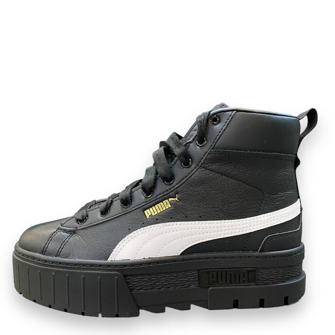 売れ筋アイテムラン PUMA 23cm MAYZE ハイカット 厚底 ウィメンズ