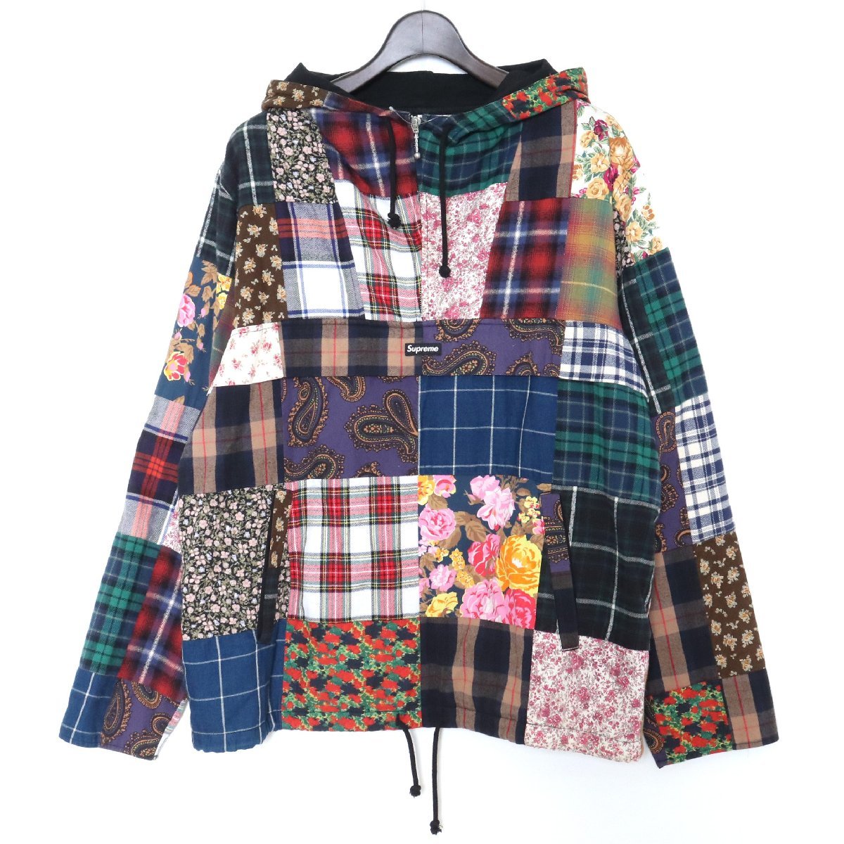 SUPREME 16AW Patchwork Anorak パッチワークアノラックパーカー