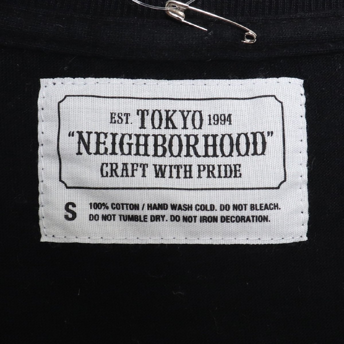 NEIGHBORHOOD NBHD RACING TEE Sサイズ ブラック レーシングTシャツ ネイバーフッド 半袖カットソー_画像3