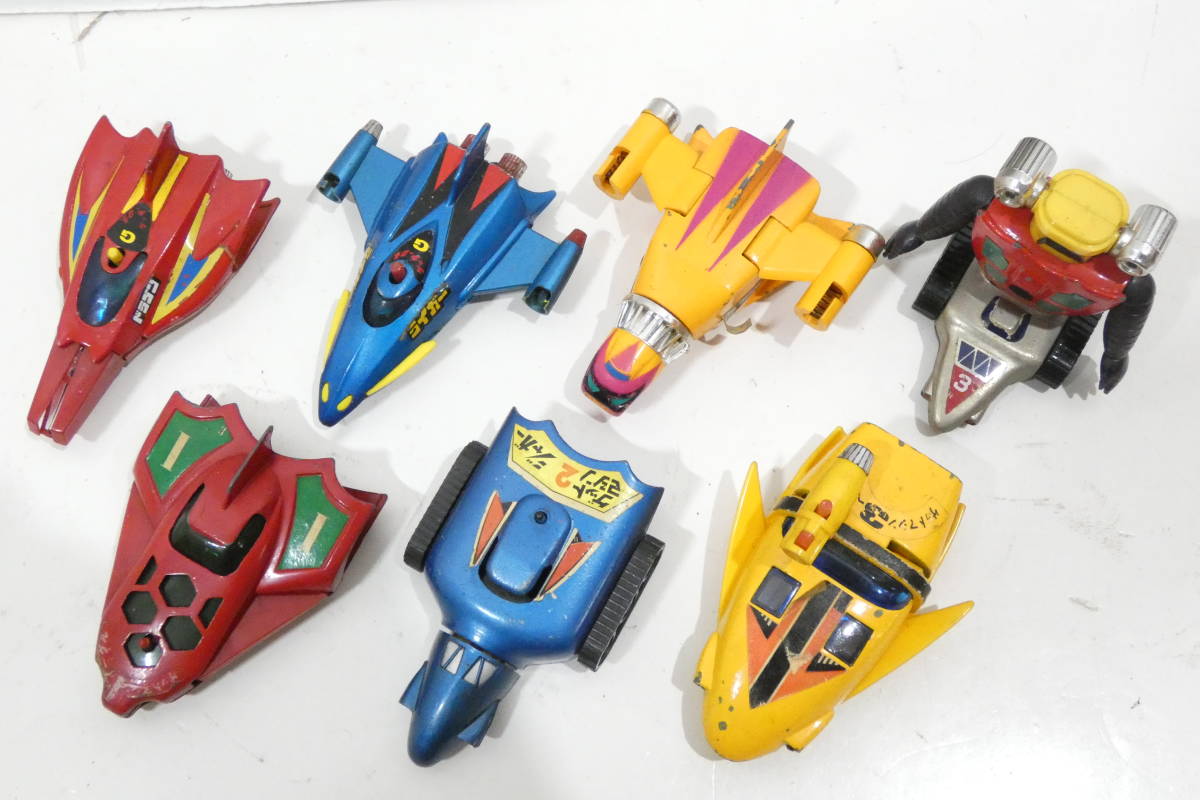 4753T/当時物 ポピー ポピニカ 超合金 ゲッターロボ&ゲッターロボG