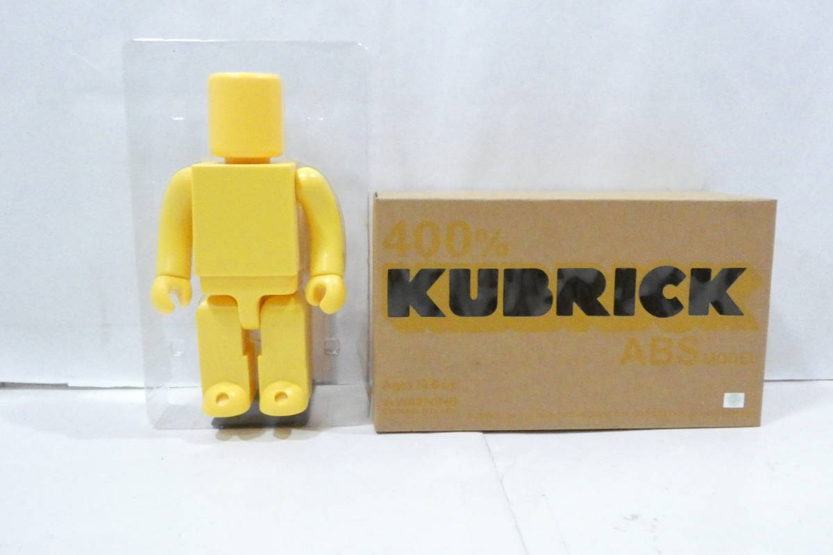 4758T/KUBRICK 400% ABS MODEL 赤青黄 3体セット 素体 メディコムトイ