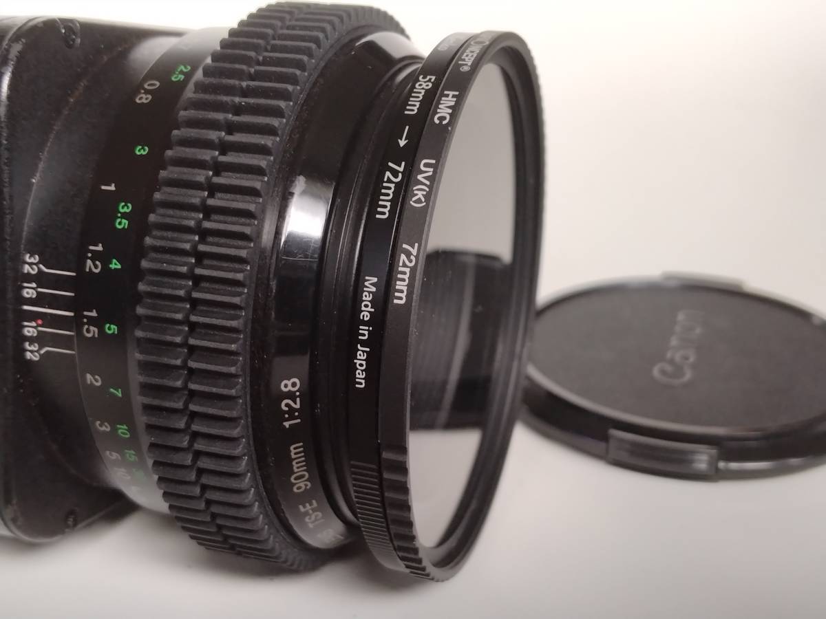 CANON キャノン テイルト・シストレンズ TS-E 90mm F2 8 (中古美品