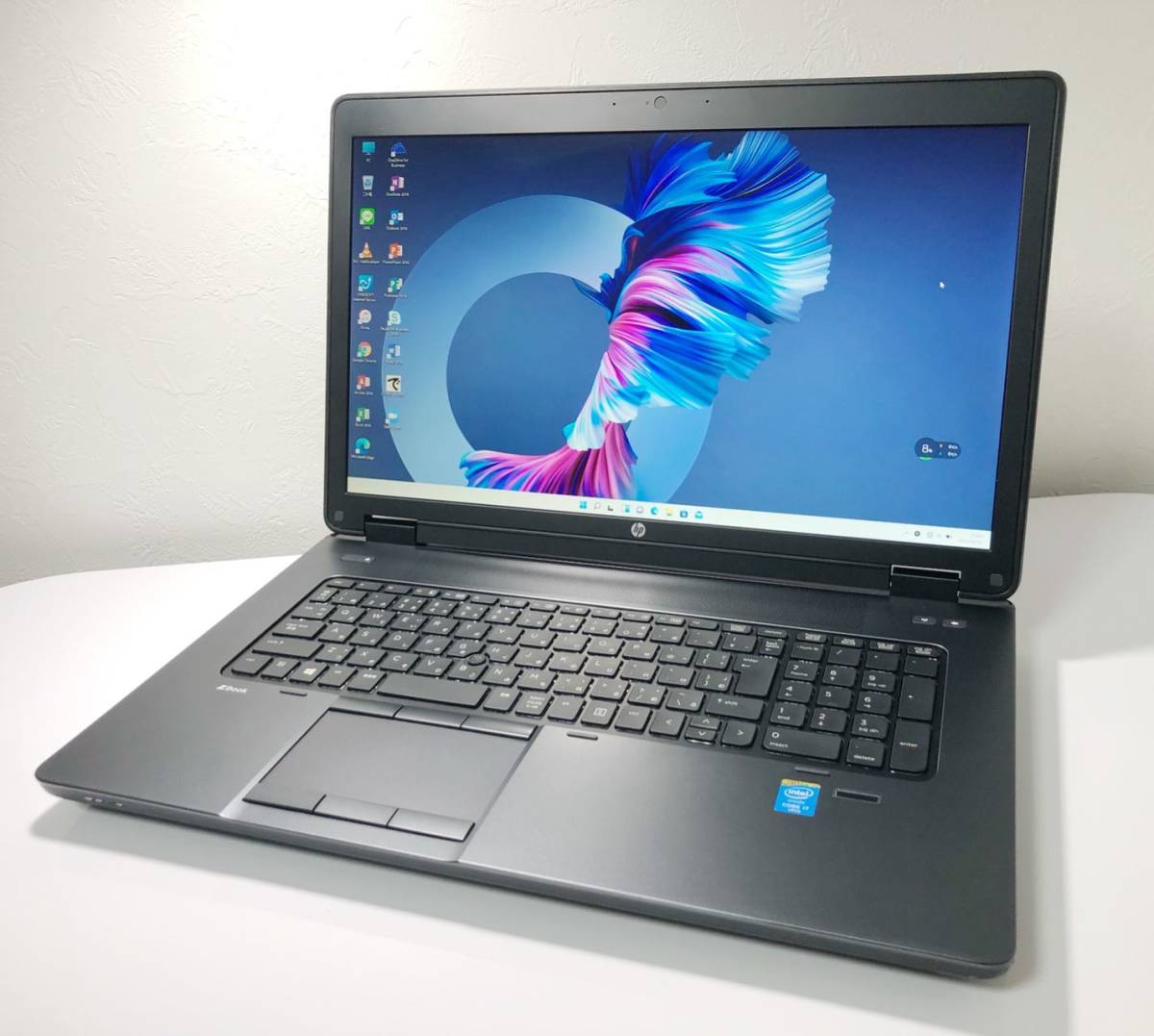 HP ZBook 17 G2 Core i7/4810MQ новый товар SSD1TB+HDD1TB память 32GB большой мощности 17.3 type FuHD Blu-ray NVIDIA Quadro K4100M Win11Pro Office2021