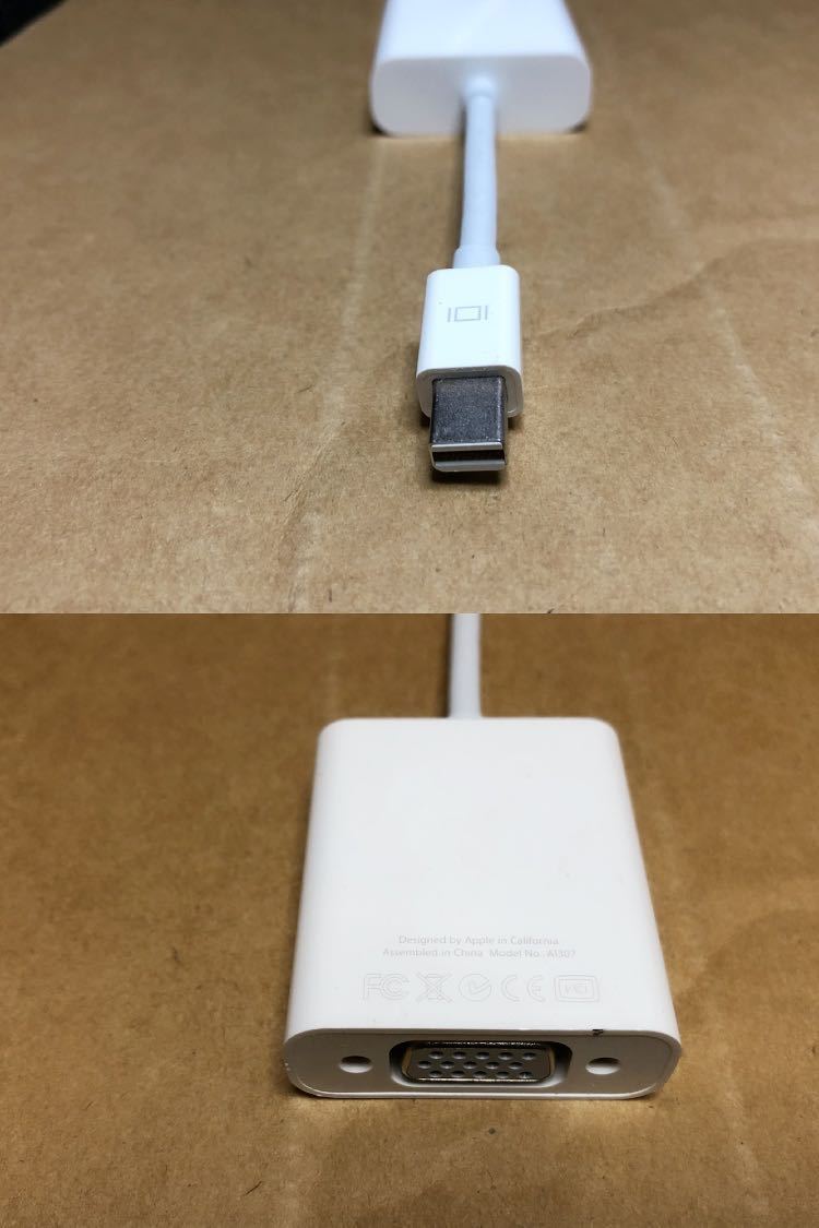 Apple original Mini Display Port VGA adapter A1307 secondhand goods 