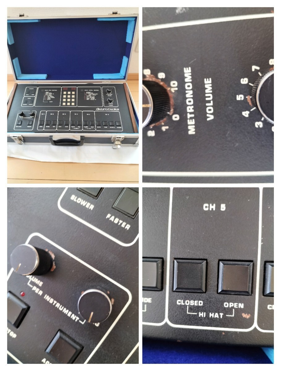 Sequential Circuits シーケンシャル・サーキット DrumTraks Model ♯400 ドラムマシン 現状品_画像9