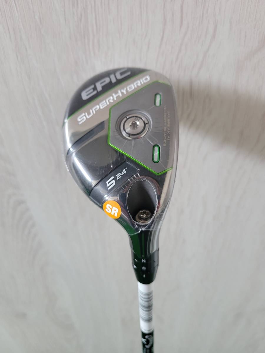 ★新品★即決あり★キャロウェイ★EPIC SUPER HYBRID★#5★24°★Diamana 55 for Callaway シャフト★SRシャフト_画像1