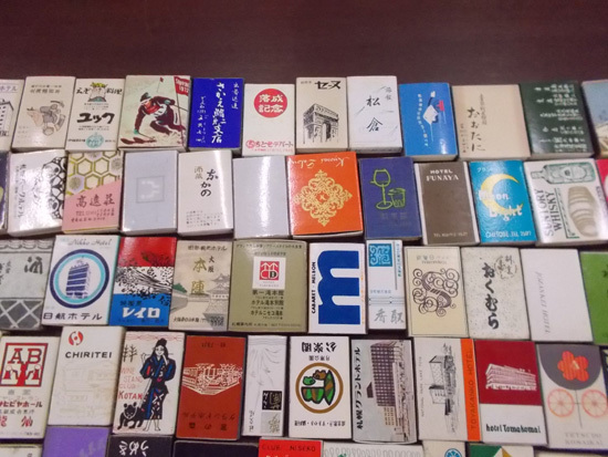 昭和レトロ マッチ箱 空箱 約167個 大量 マッチラベル 喫茶店 居酒屋