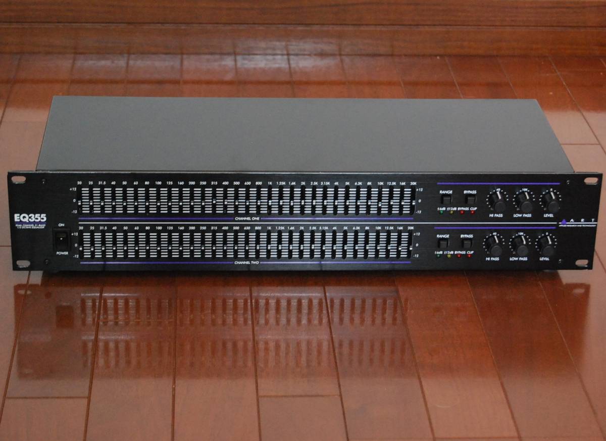 ART / EQ355 / 2ch 31バンド・グラフィックイコライザー / 中古 ART / EQ355 / 2ch 31バンド・グラフィックイコライザー / 中古
