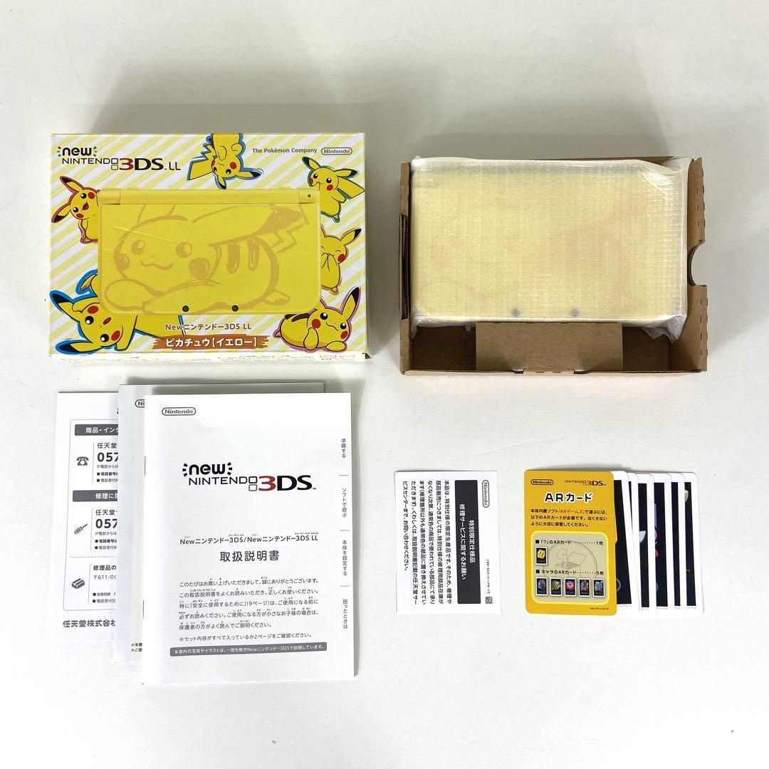 極美品 任天堂 Nintendo Newニンテンドー3DS LL ピカチュウ 携帯ゲーム