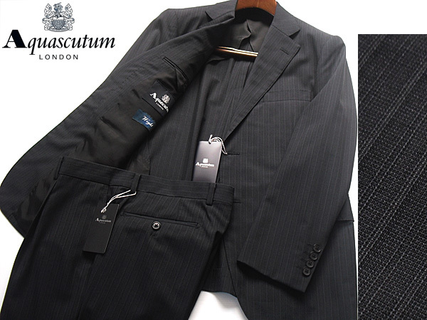 新品】日本製 14.3万 アクアスキュータム Aquascutum LONDON Wight