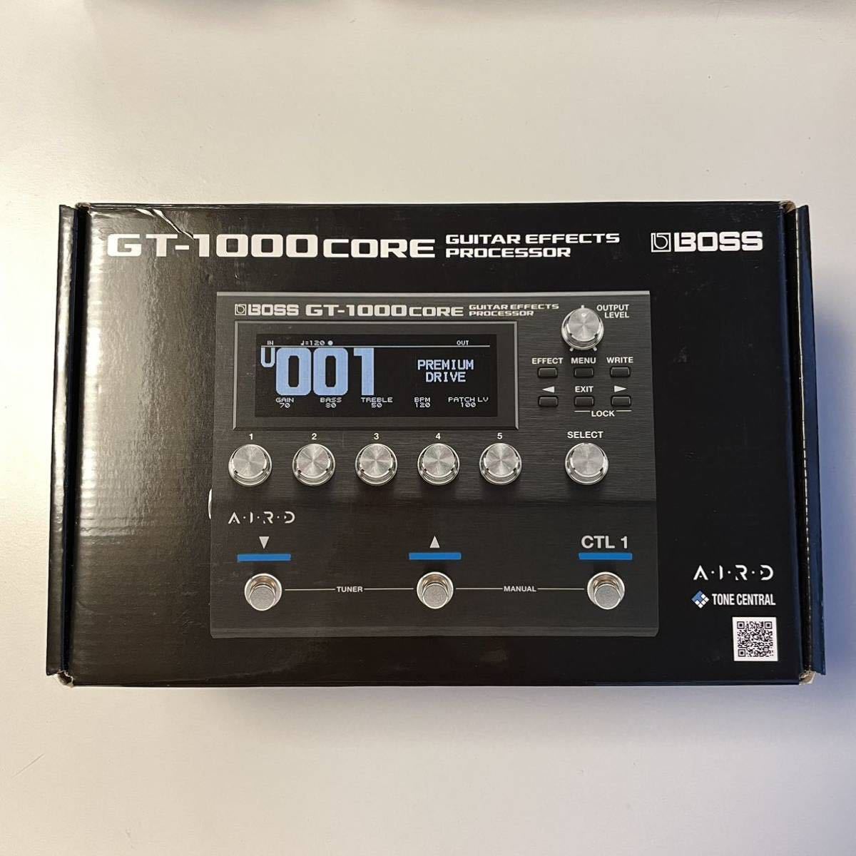 未使用】BOSS GT-1000 CORE GUITAR EFFECTS PROCESSOR ギター／ベース