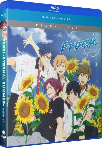 Free! Eternal Summer 第2期 Essentials BD 全13話+OVA 350分収録 北米版_画像1